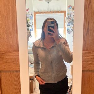 banana republic softest zip up